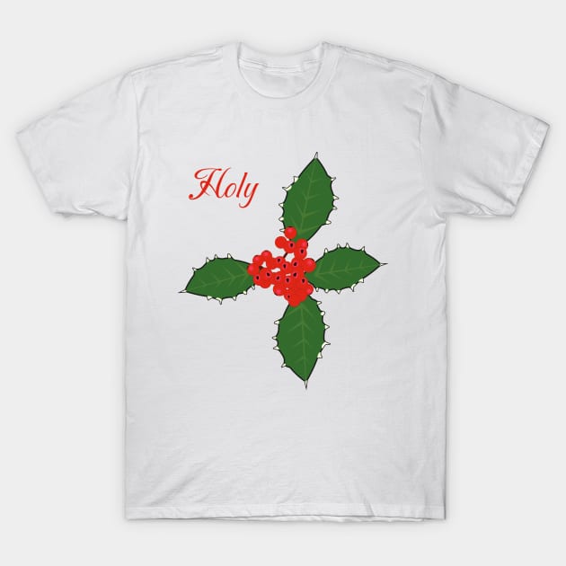 Holy Plant T-Shirt by Womens Art Store